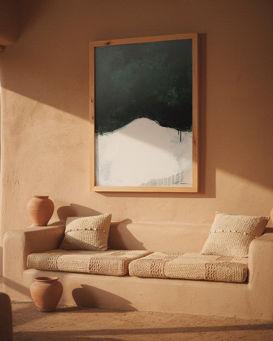 Painted Mound — Living — Expressionist Painting