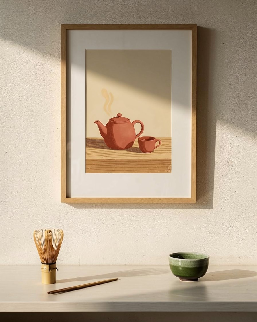Teapot and Cup
