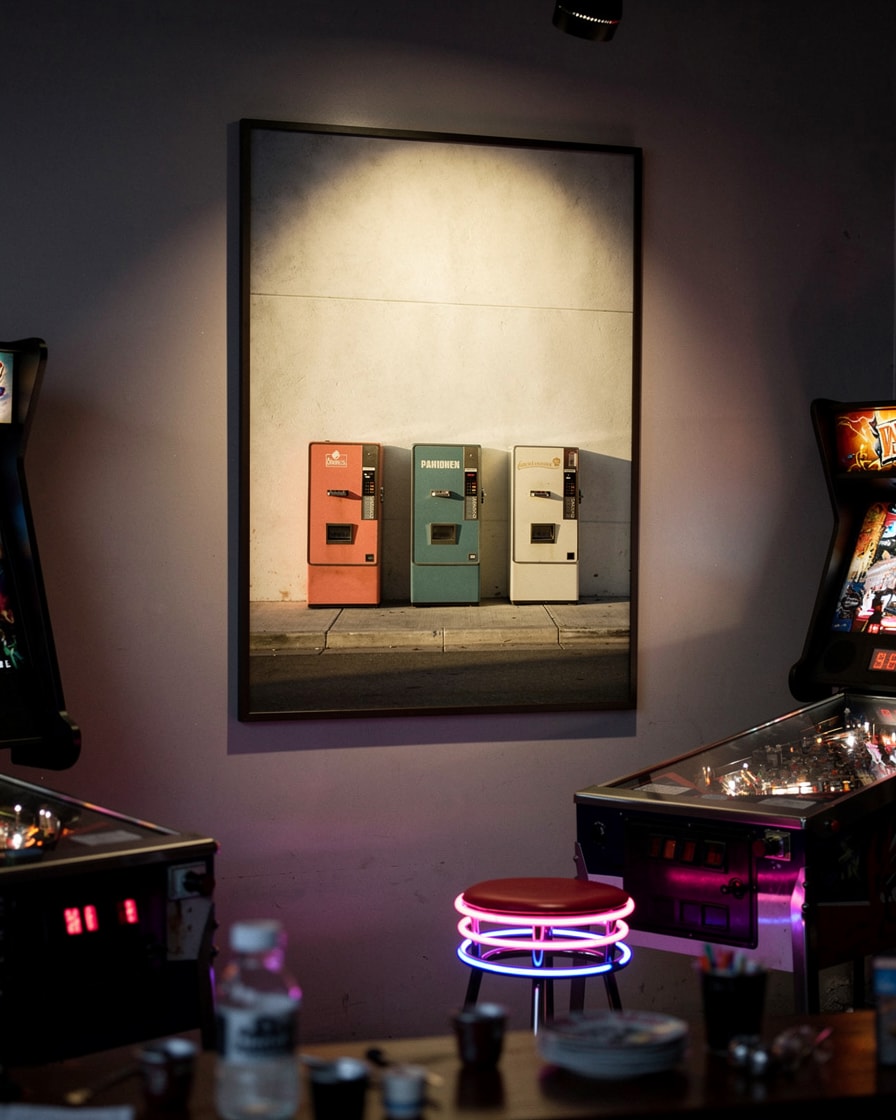 Soda Machine Row — Bar — Street Objects