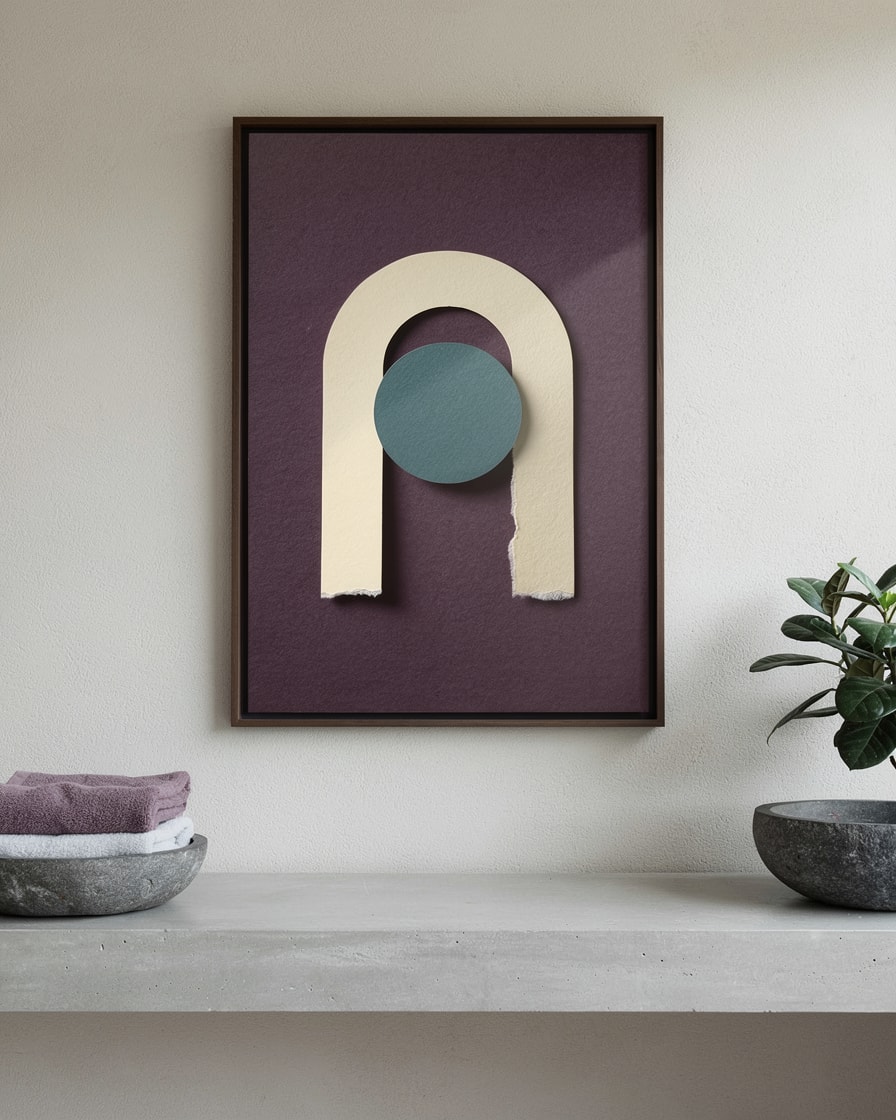Arch Form — Wellness — Modern Collage Art