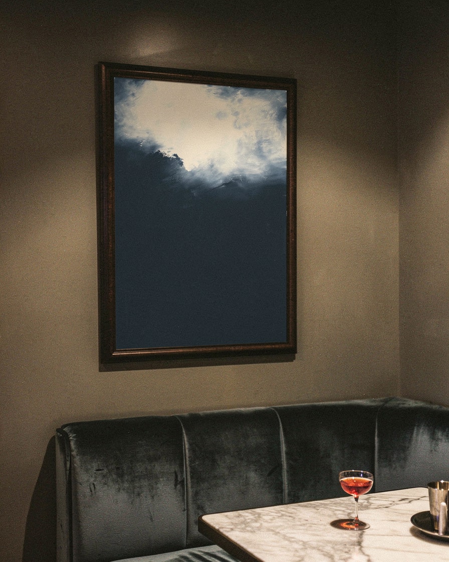 Dark Field — Bar — Contemporary Abstract Painting