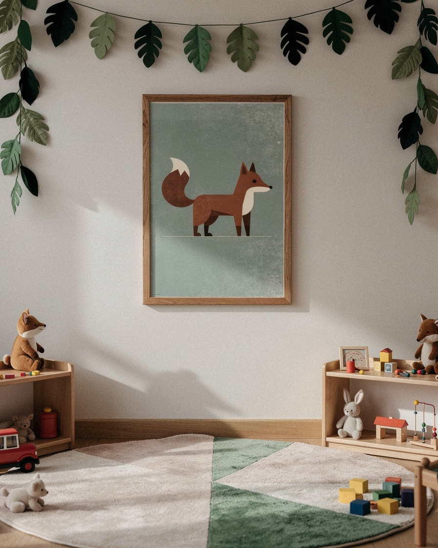 The Fox — Outdoor — Kids Art