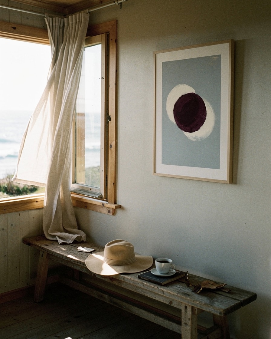 Soft Layered Circle — Hotel — Contemporary Abstract Painting