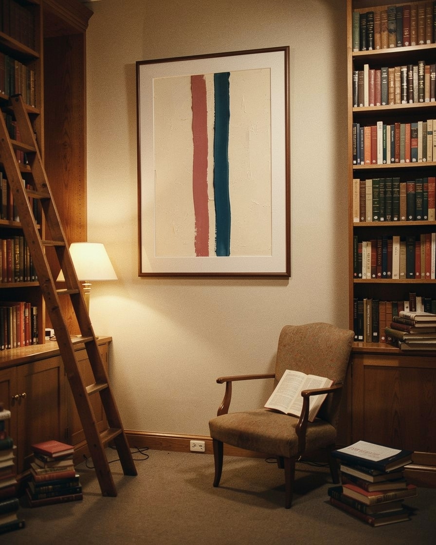Two Vertical Bands — Retail — Contemporary Abstract Painting