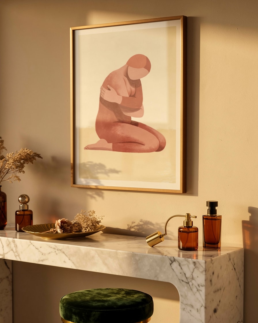 The Self-Embrace — Retail — Modern Figurative Art