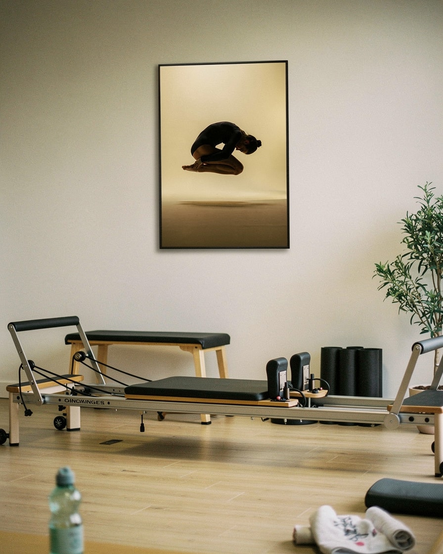 The Gymnast Curve — Gym — Contemporary Sports Art