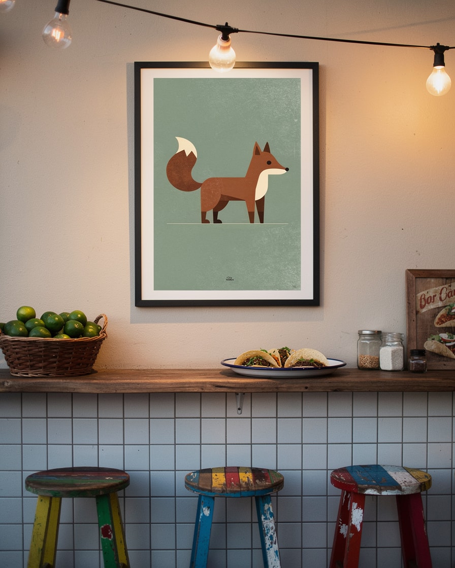 The Fox — Restaurant — Kids Art