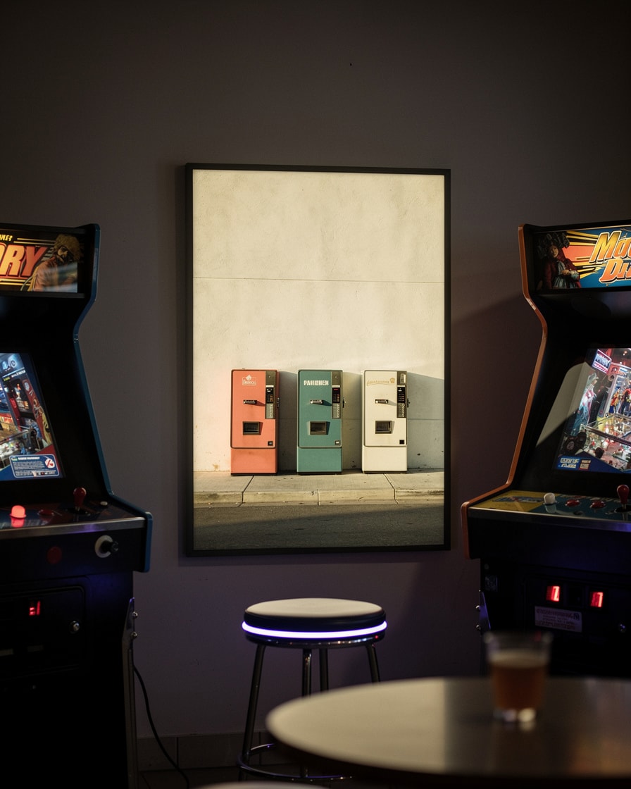 Soda Machine Row — Lounge — Street Objects