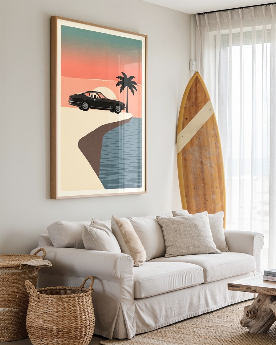 Coast Poster — Outdoor — Automotive Art