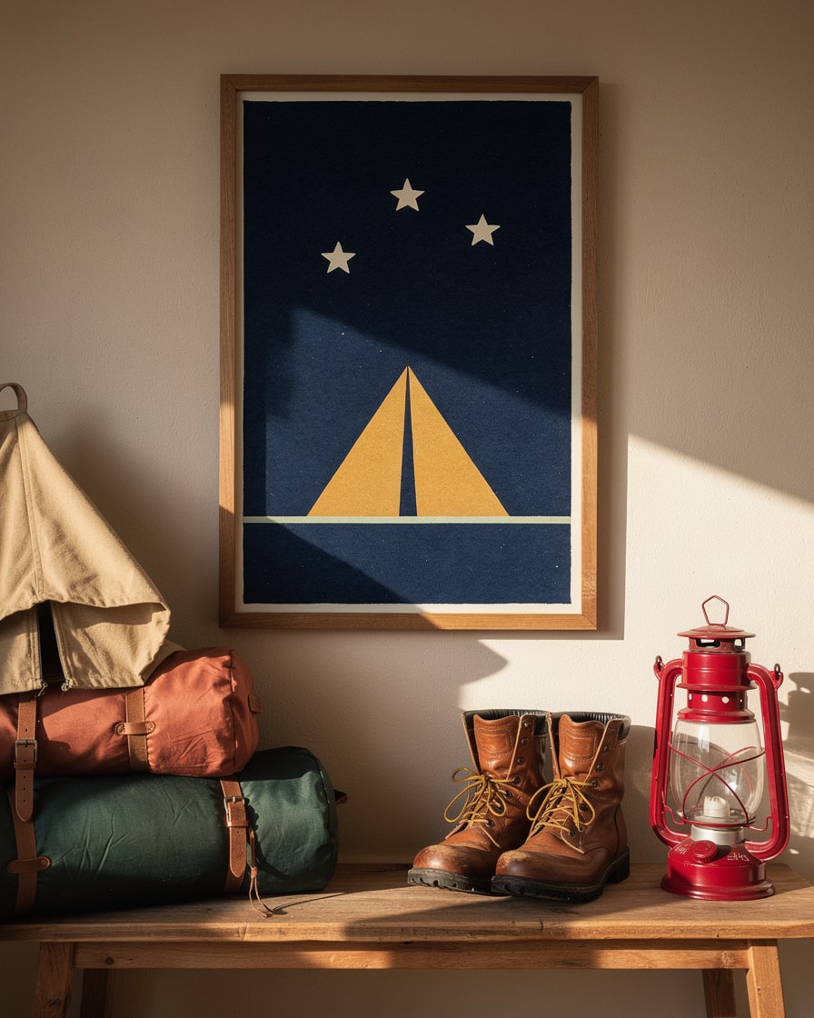 Tent under Stars — Retail — Kids Art