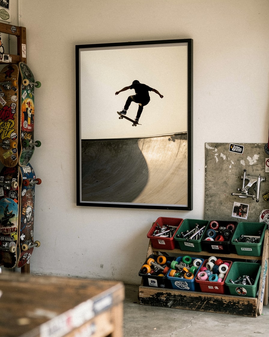 Skater Arc — Retail — Contemporary Sports Art