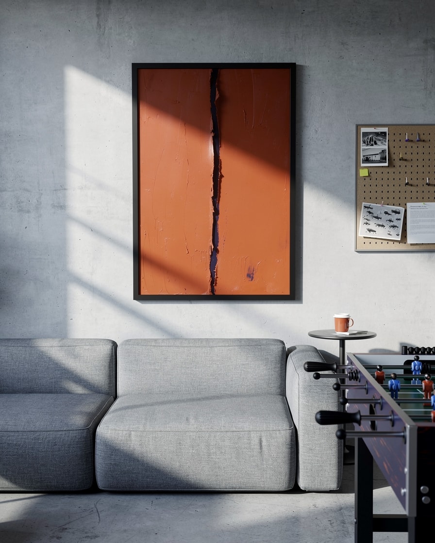 The Broken Field — Lounge — Expressionist Painting