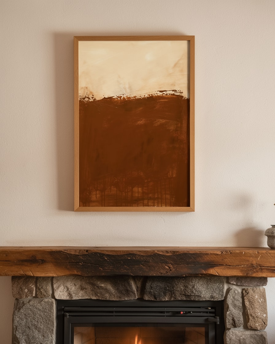Warm Mass — Hotel — Expressionist Painting