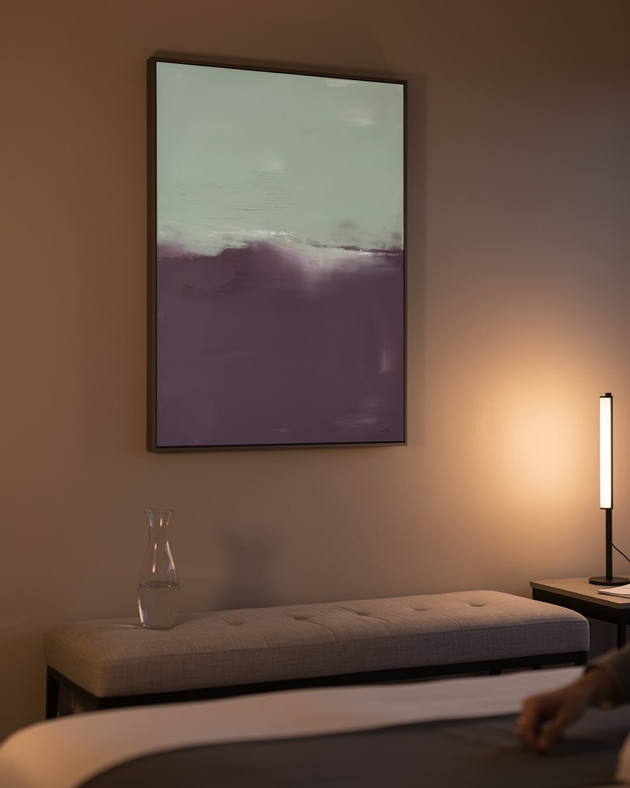 Soft Horizon — Hotel — Contemporary Abstract Painting