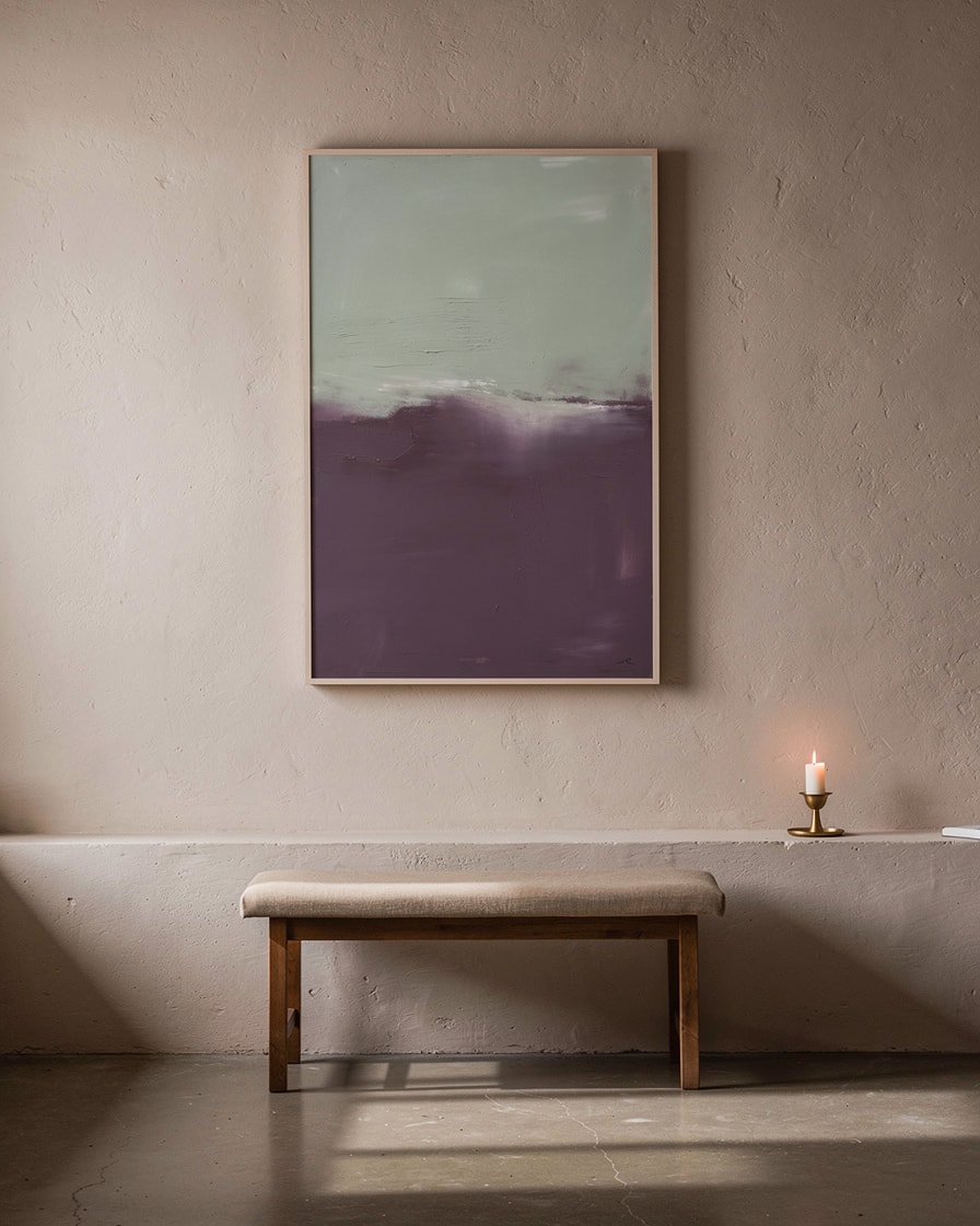 Soft Horizon — Wellness — Contemporary Abstract Painting