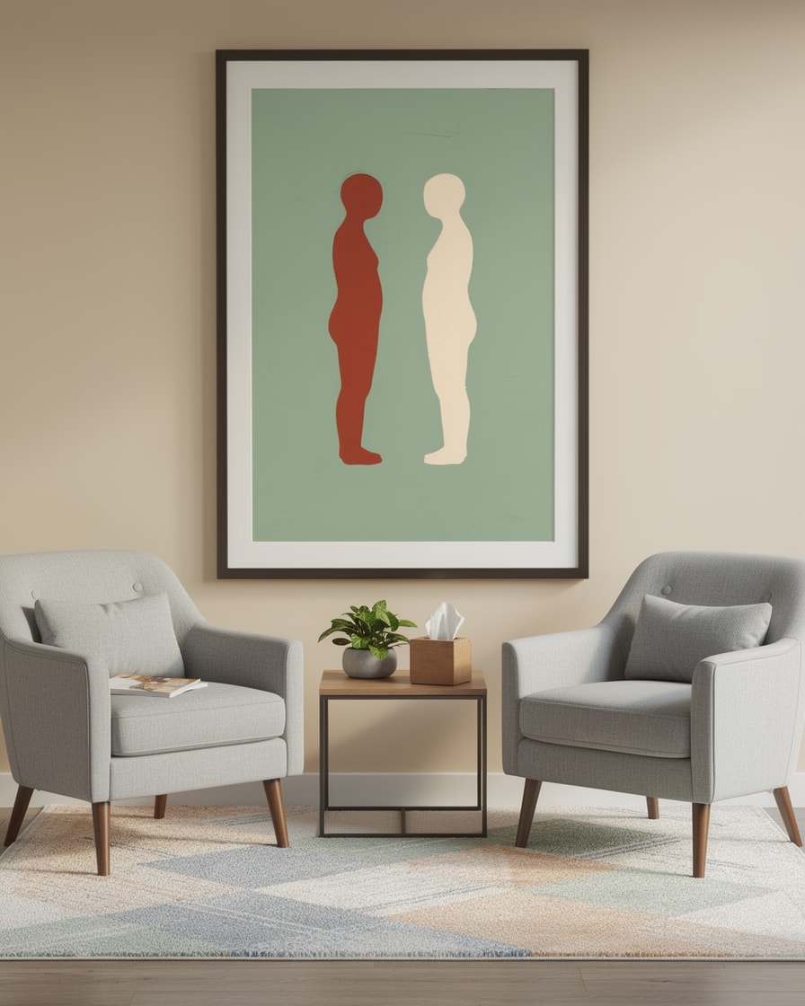Two Figures — Wellness — Modern Figurative Art