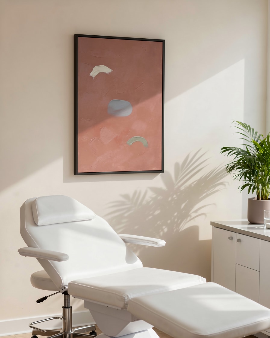 Three Quiet Marks — Wellness — Contemporary Abstract Painting