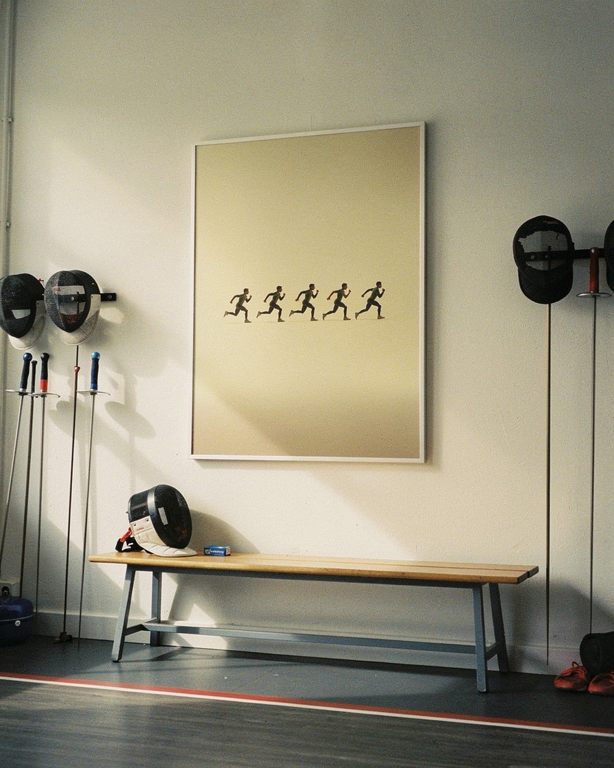 Runner Typology — Gym — Contemporary Sports Art