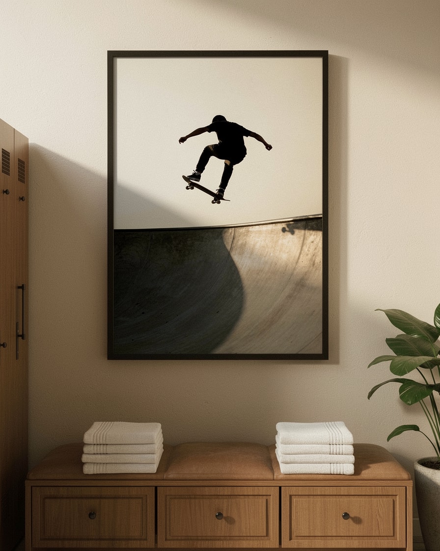 Skater Arc — Gym — Contemporary Sports Art