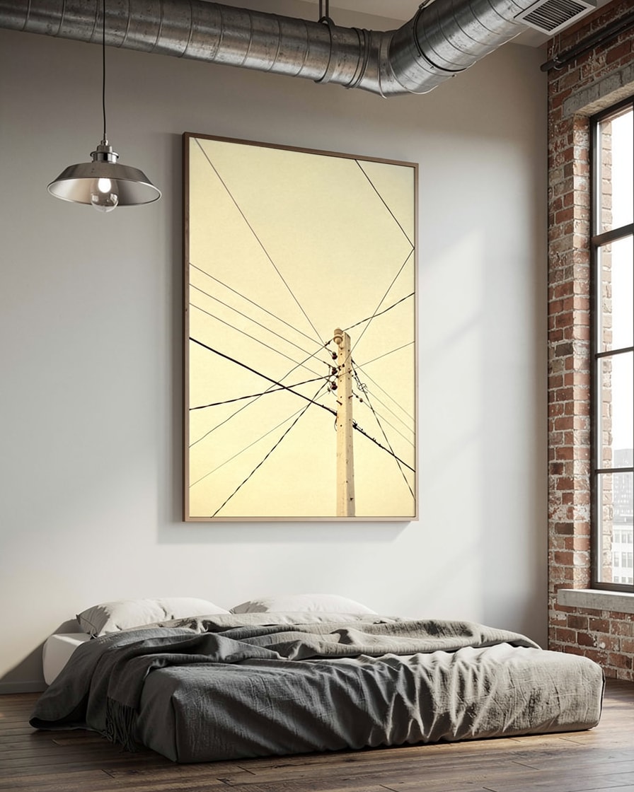 Utility-Pole Wires — Bedroom — Street Objects