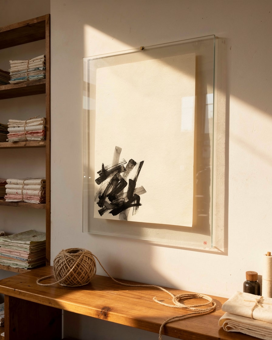 Corner Cluster — Retail — Contemporary Ink Art