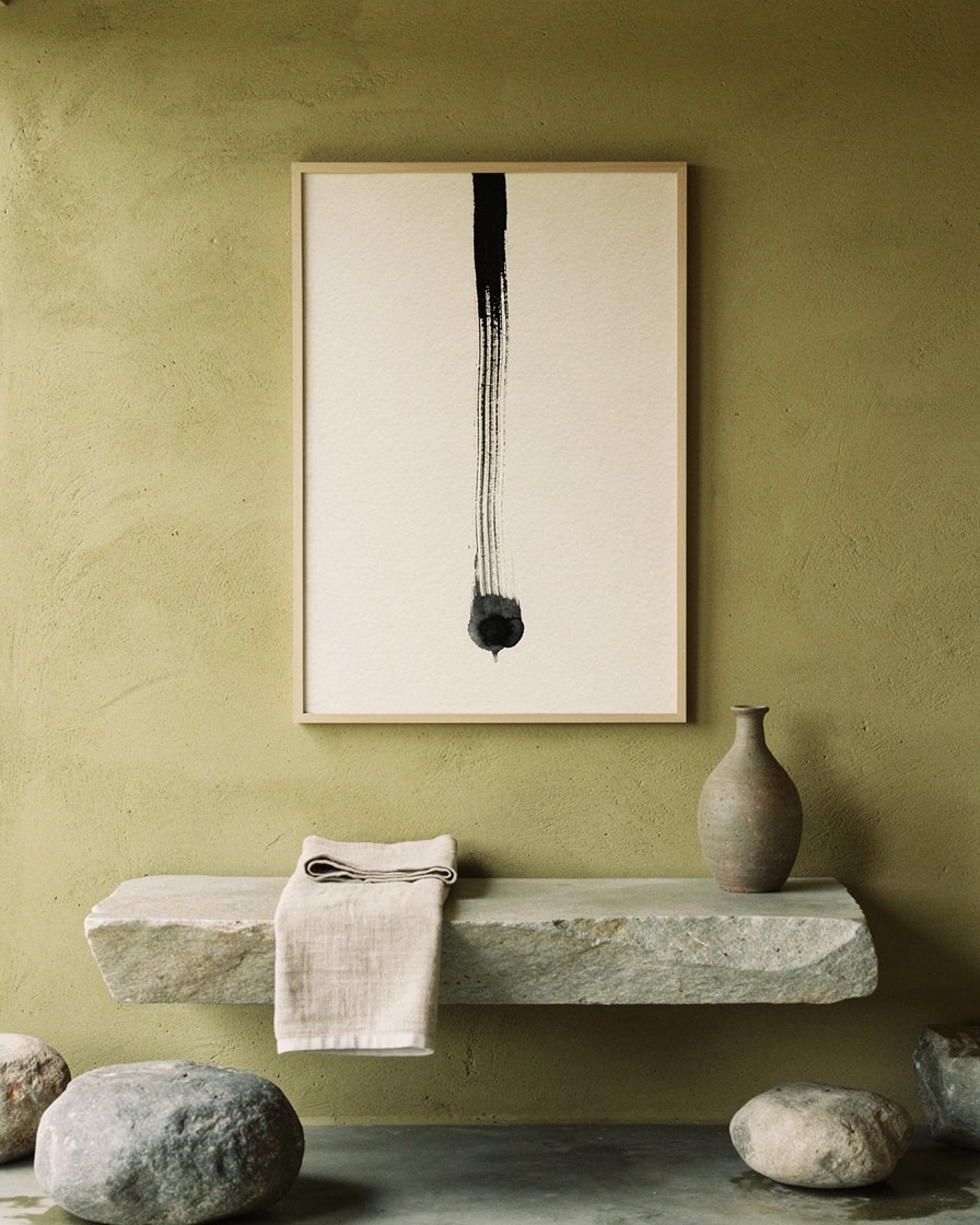 The Vertical Mark — Wellness — Contemporary Ink Art