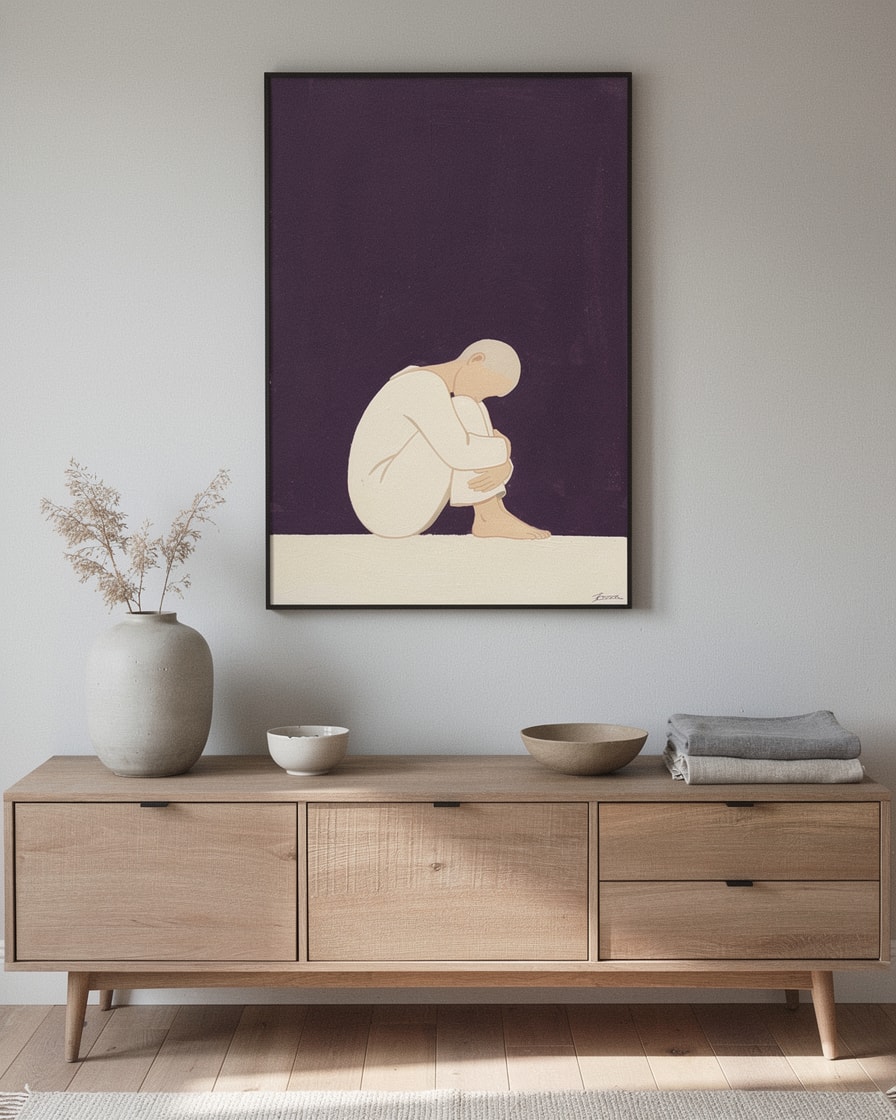 The Curled Figure — Modern Figurative Art