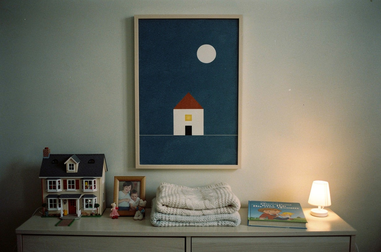 The House at Night — Kids Art