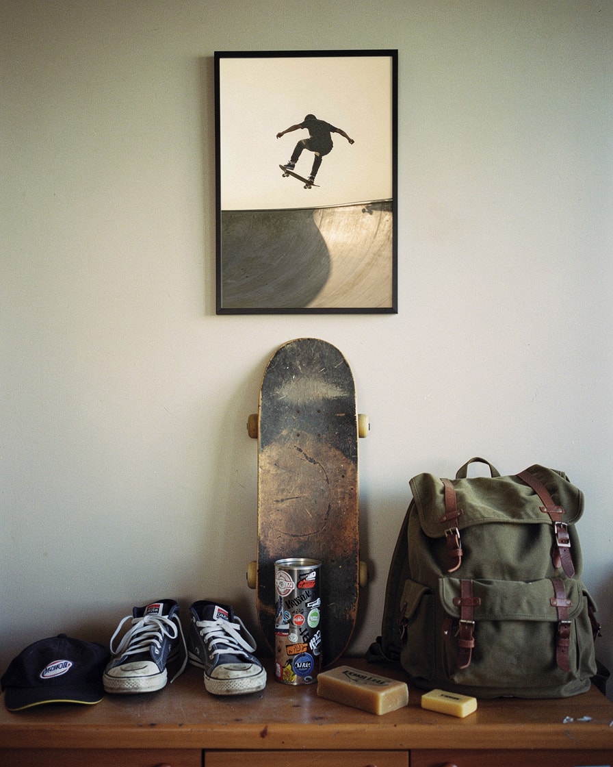 The Skater Arc — Contemporary Sports Art